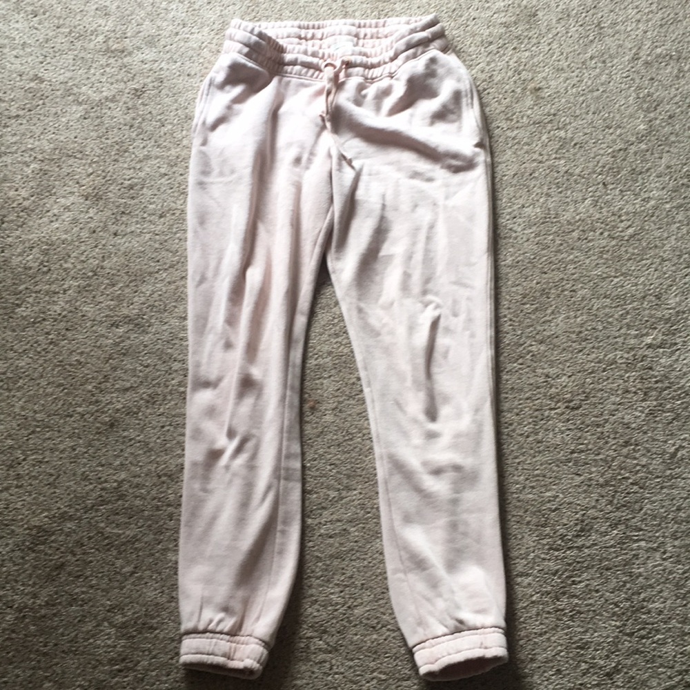Pink sweatpants